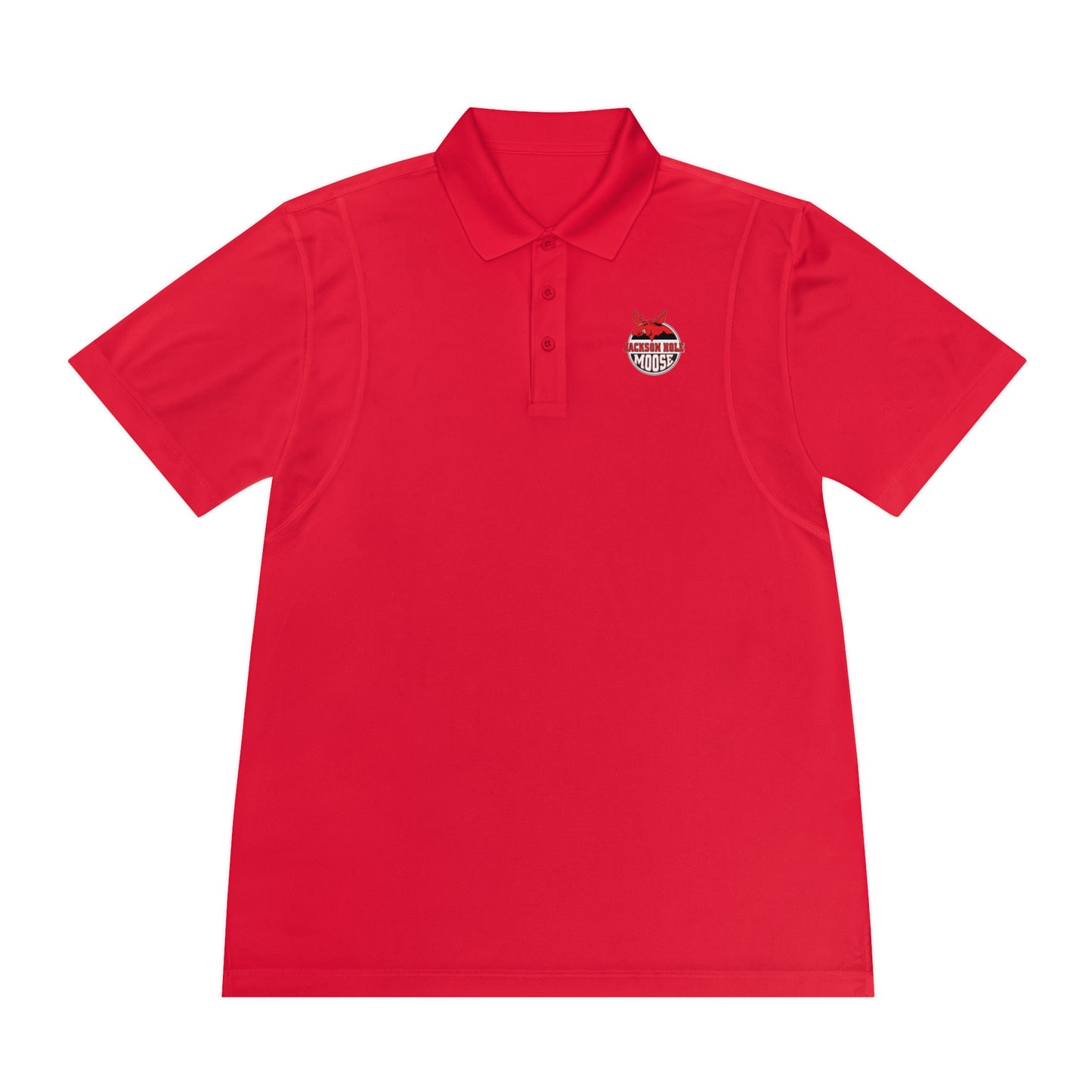 Men's Moose Over the Tetons Sport Polo Shirt