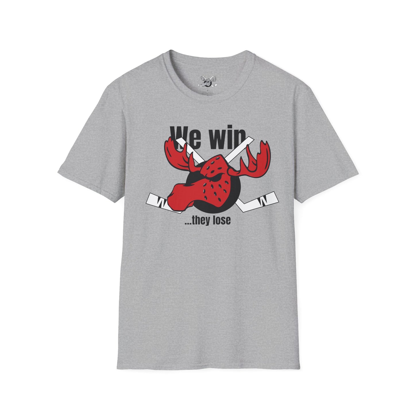 JH Moose Hockey We Win Tee