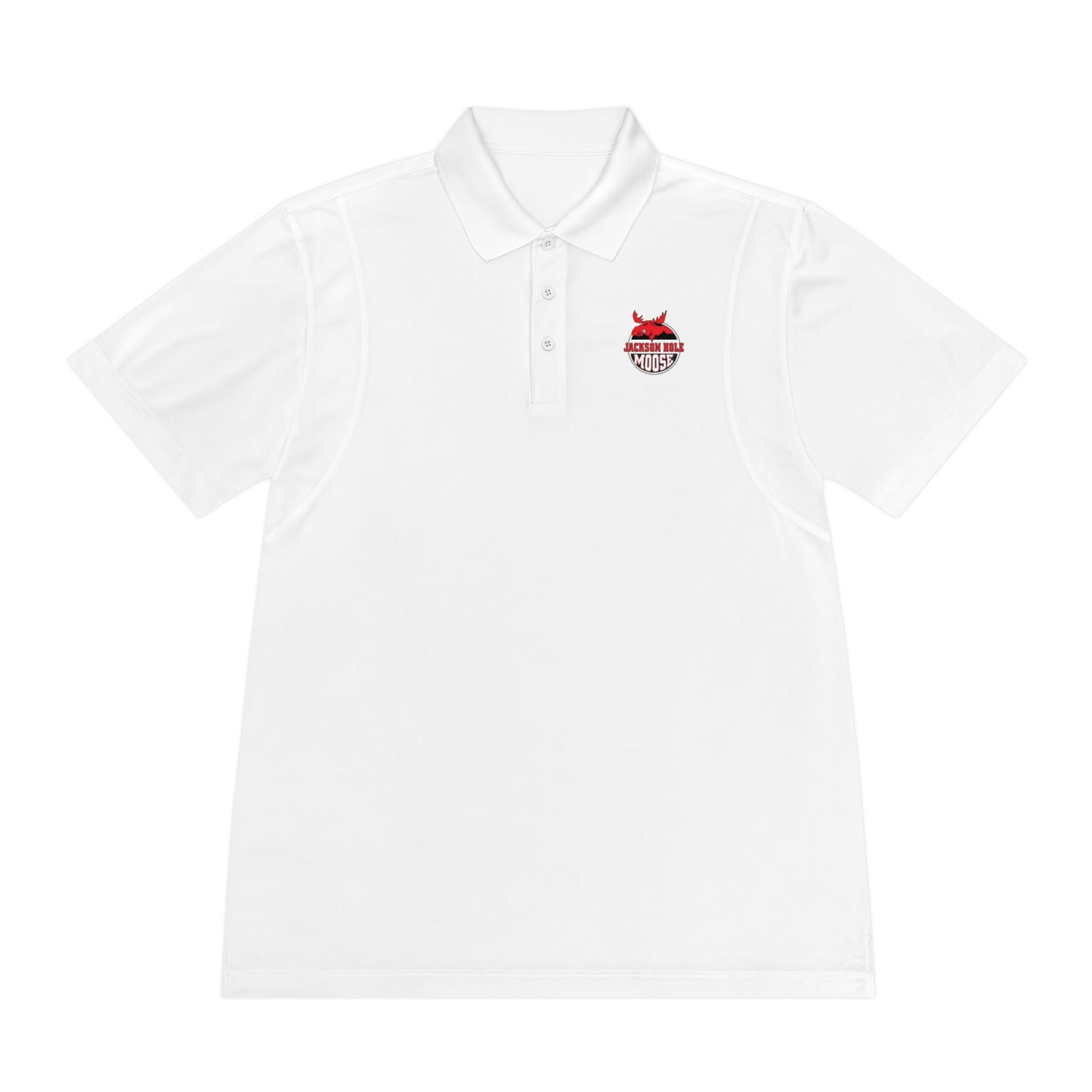 Men's Moose Over the Tetons Sport Polo Shirt