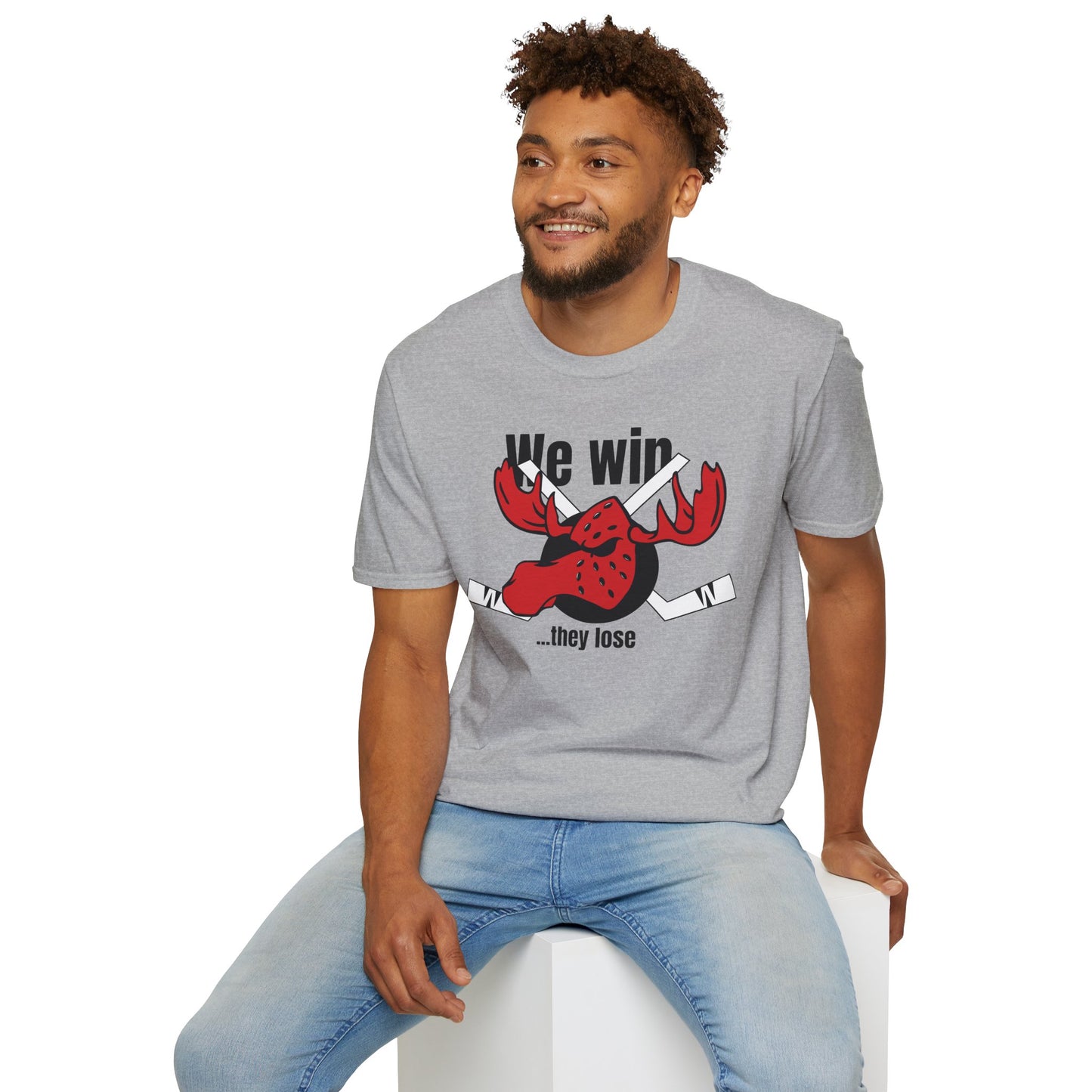 JH Moose Hockey We Win Tee
