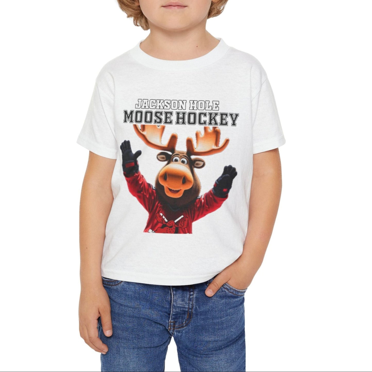 Moose Mascot "Knuckles" Toddler/Kids Tee