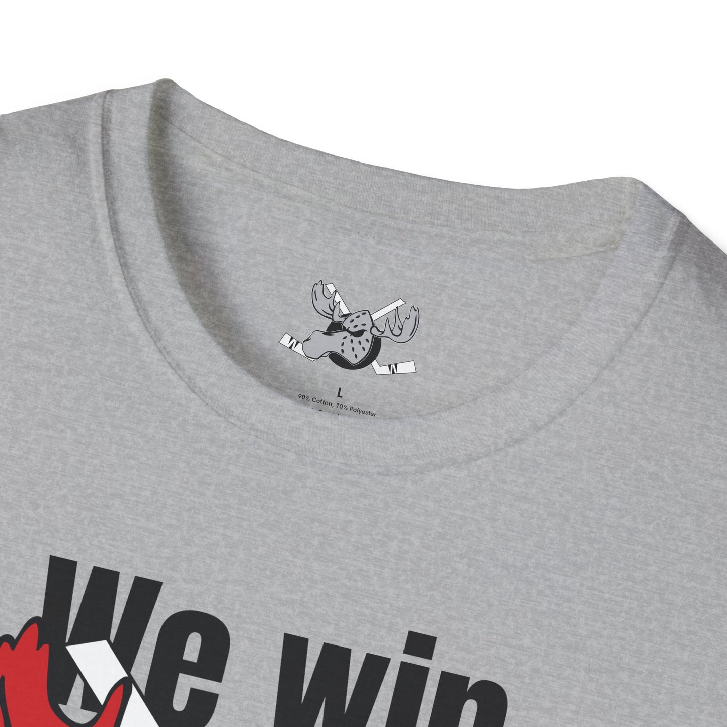JH Moose Hockey We Win Tee