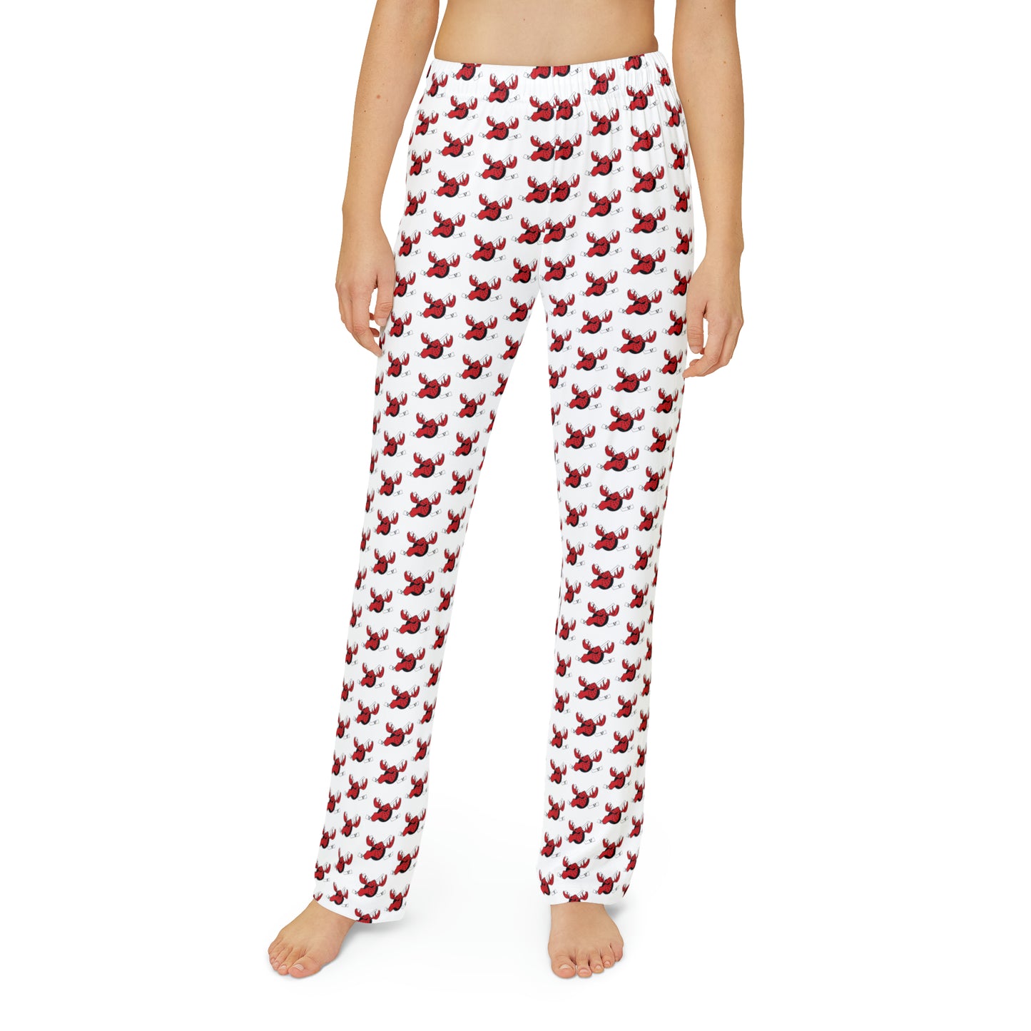 Kids Moose Hockey Pajama Pants