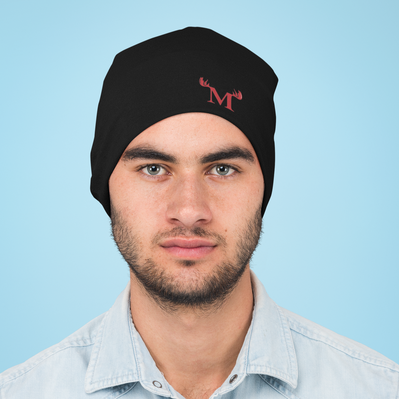 The "M" beanie
