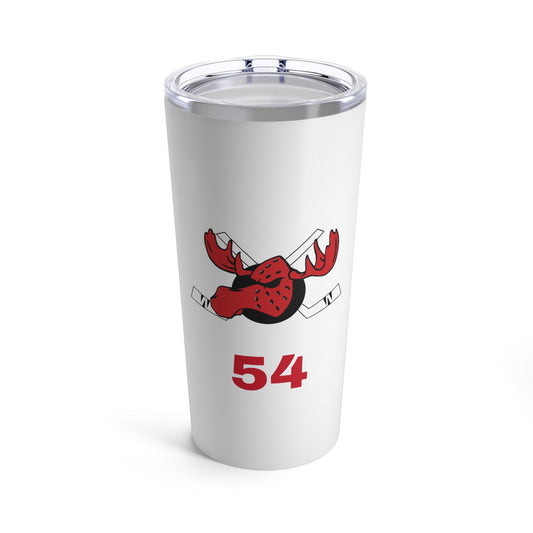 Personalize Your Moose Hockey Tumbler!  20oz