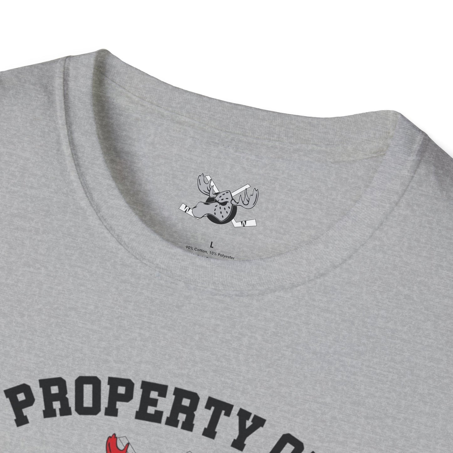 Property of JH Moose Hockey Tee