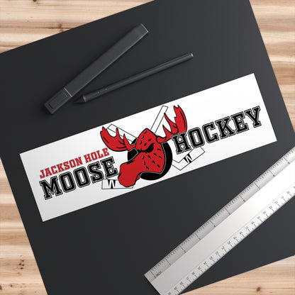 JH Moose Hockey Bumper Sticker