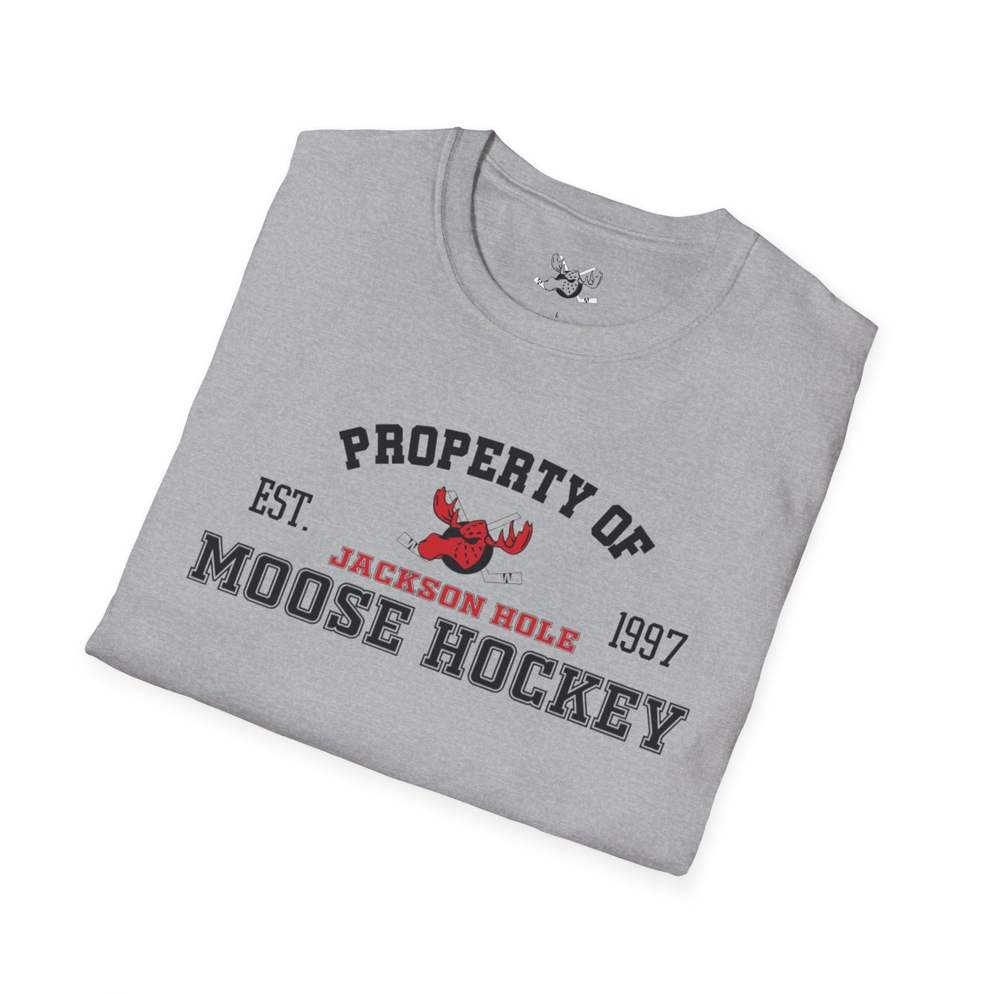 Property of JH Moose Hockey Tee